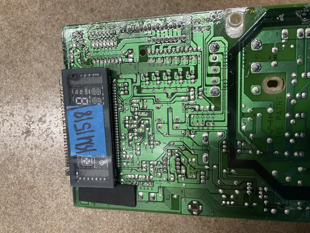 Kenmore 6871W1S128C Microwave Control Board Panel AZ7602 | KM1518