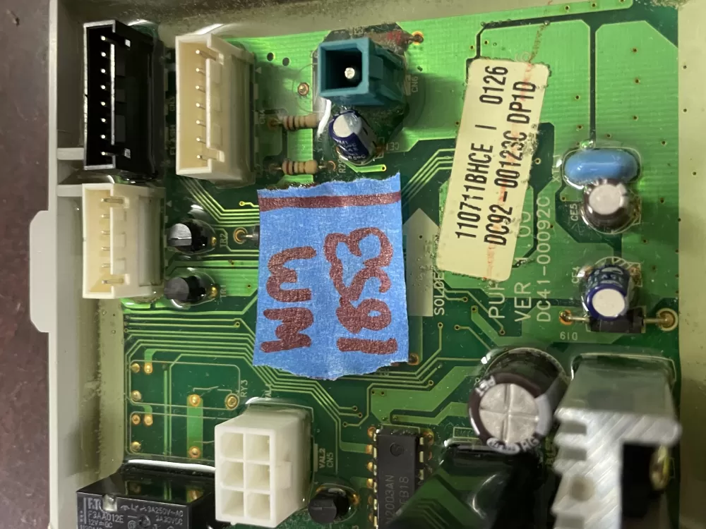 Samsung DC92-00123C AP4559425 Dryer Control Board AZ53790 | Wm1853