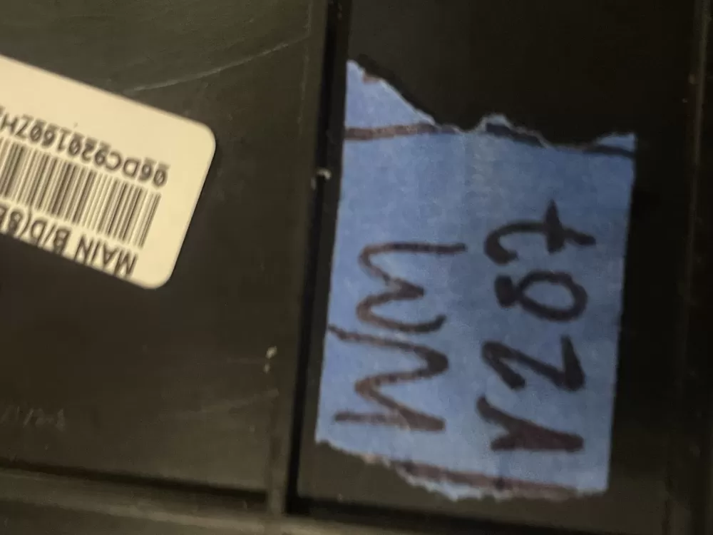 Samsung DC92-01607H Dryer Control Board AZ25025 | WMV287