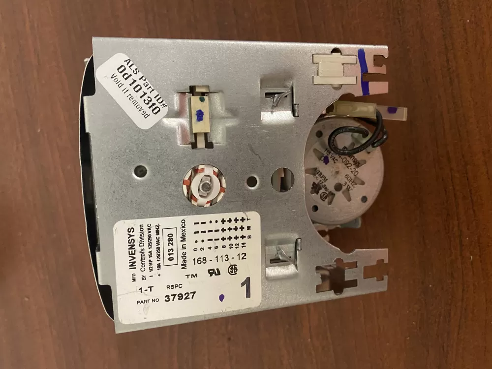Speed Queen 37927P Washer Timer Control AZ27304 | BK242