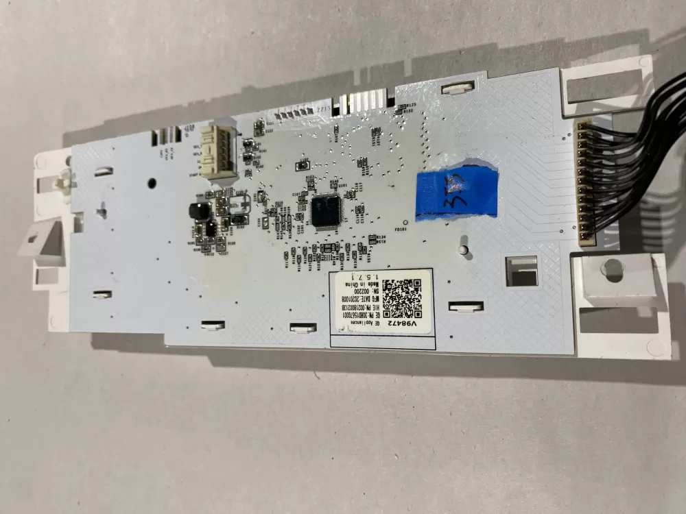 GE 308D1567G001 WH22X31164 Washer Control Board User Interface AZ184661 | BK355