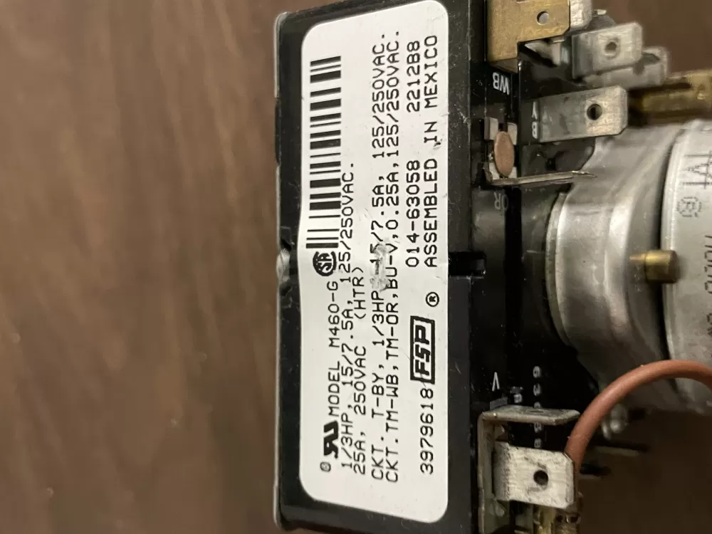 Whirlpool Amana Admiral AP6009056 3979618 3979618R Dryer Timer AZ79672 | Wm1998