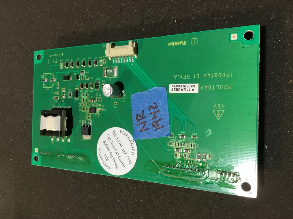 LG 1P00B144 01 M20lt04a Range Oven Control Board Display AZ75642 | NR1942