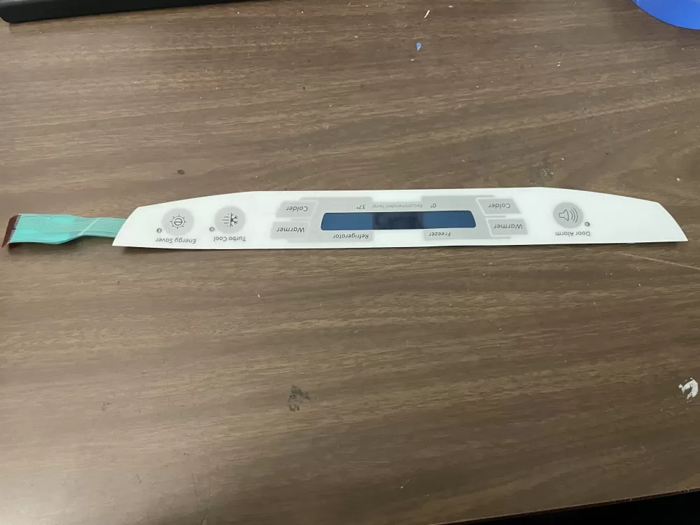 200D6384P003 GE Refrigerator Overlay / Touchpad