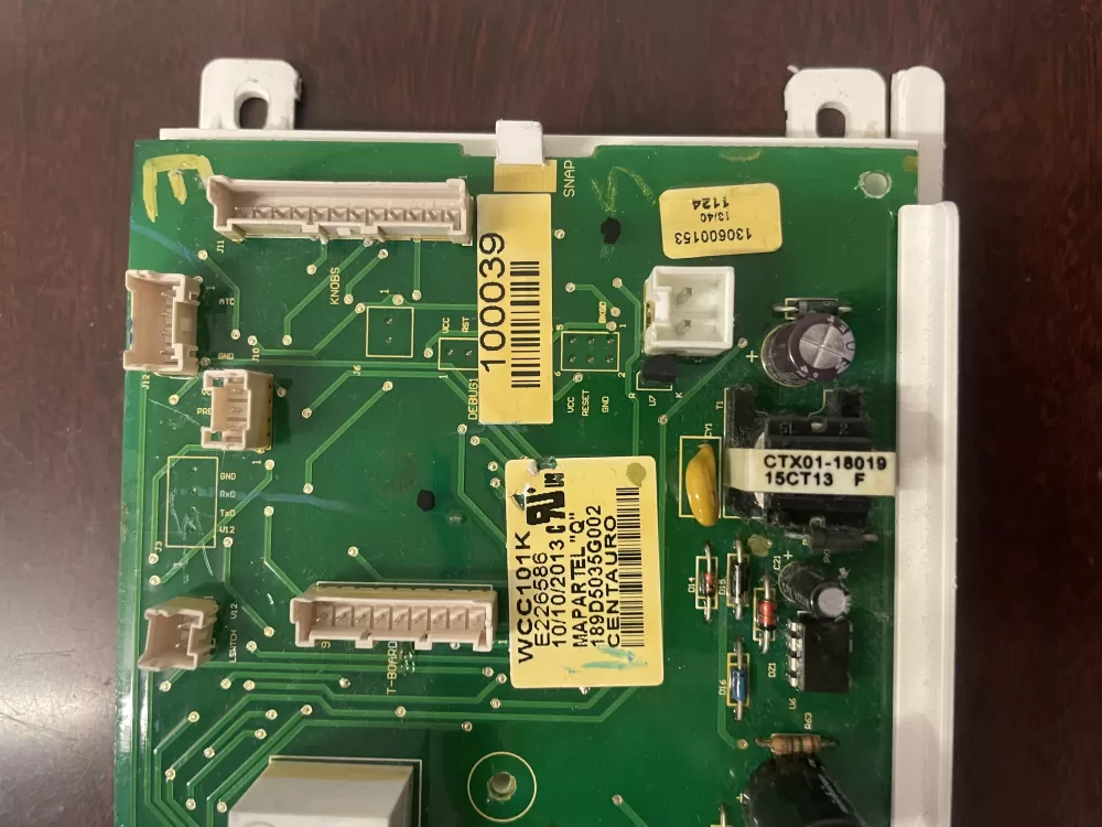 GE 189D5035G002 WH12X20274 Washer Control Board AZ52254 | KM1901