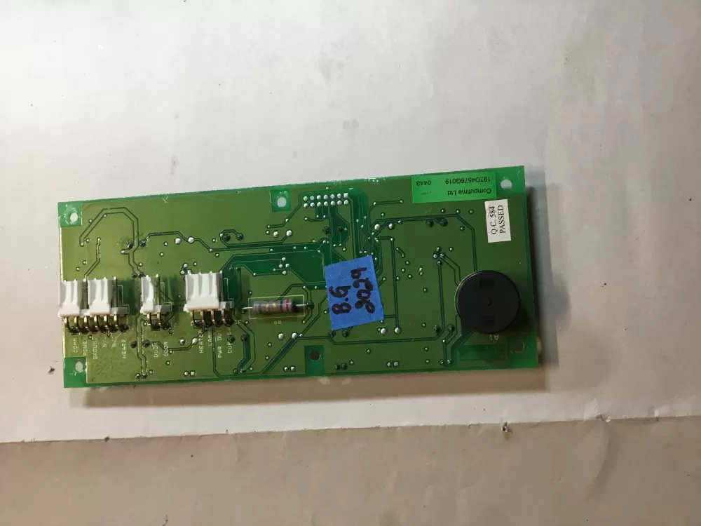 GE 197D4576G019 Refrigerator Control Board AZ98245 | 2029