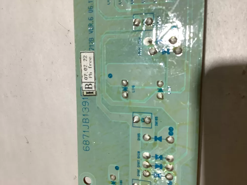 LG Kenmore 6871JB1391B Refrigerator Control Board AZ144676 | ZC2431