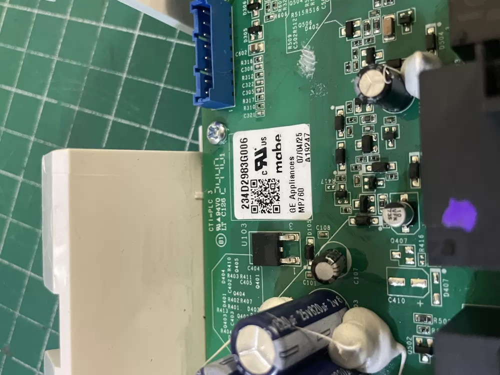 GE 234D2983G006 Dryer Control Board AZ206957 | Wmv917
