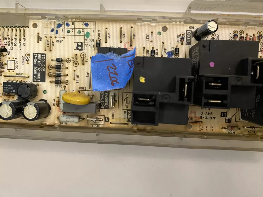 Kenmore Hotpoint GE WB27K10214 Range Control Board AZ119677 | BK2206