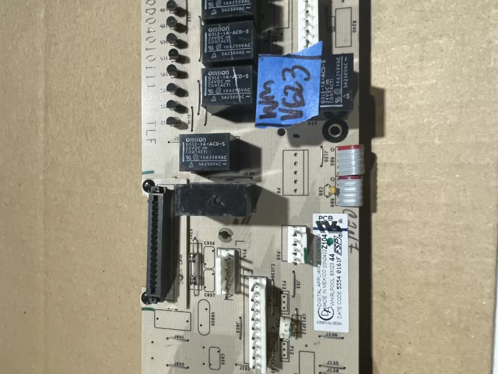 Whirlpool 8302346 Double Oven Microwave Combo Control Board AZ76649 | Wmv623