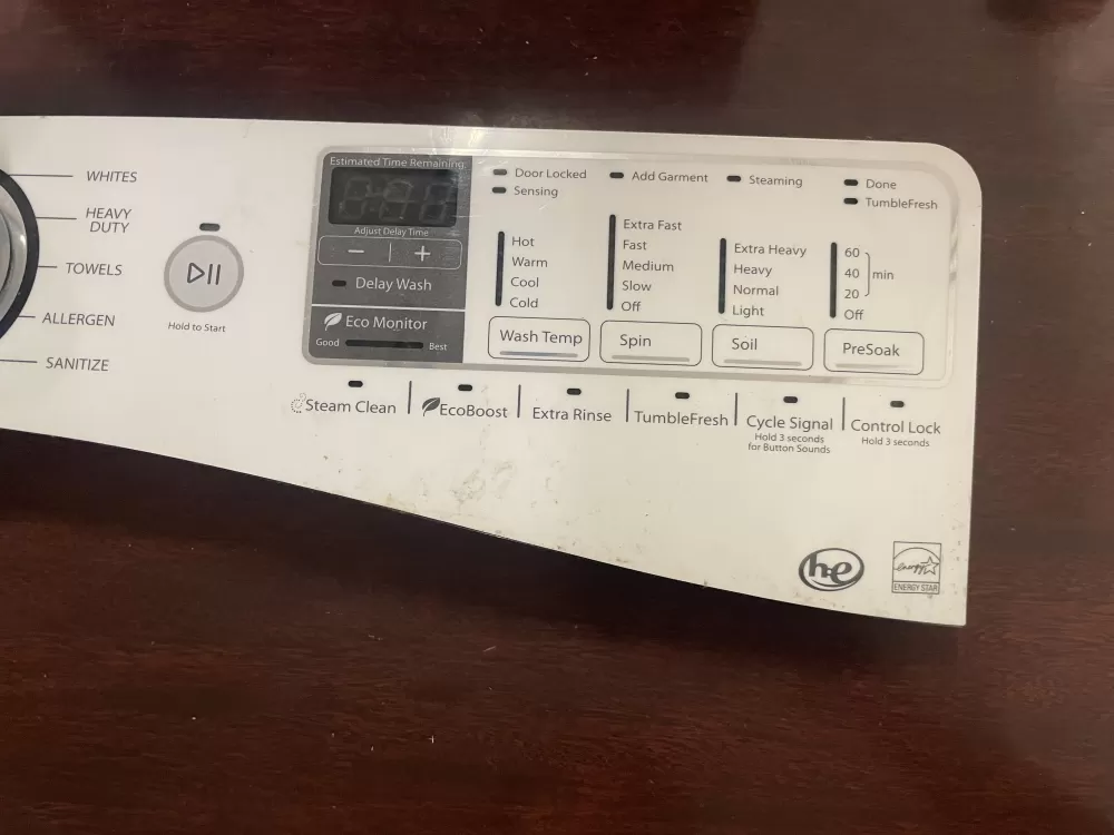 KitchenAid Roper Estate W10391531 Washer Control Board Panel AZ45929 | KMV372