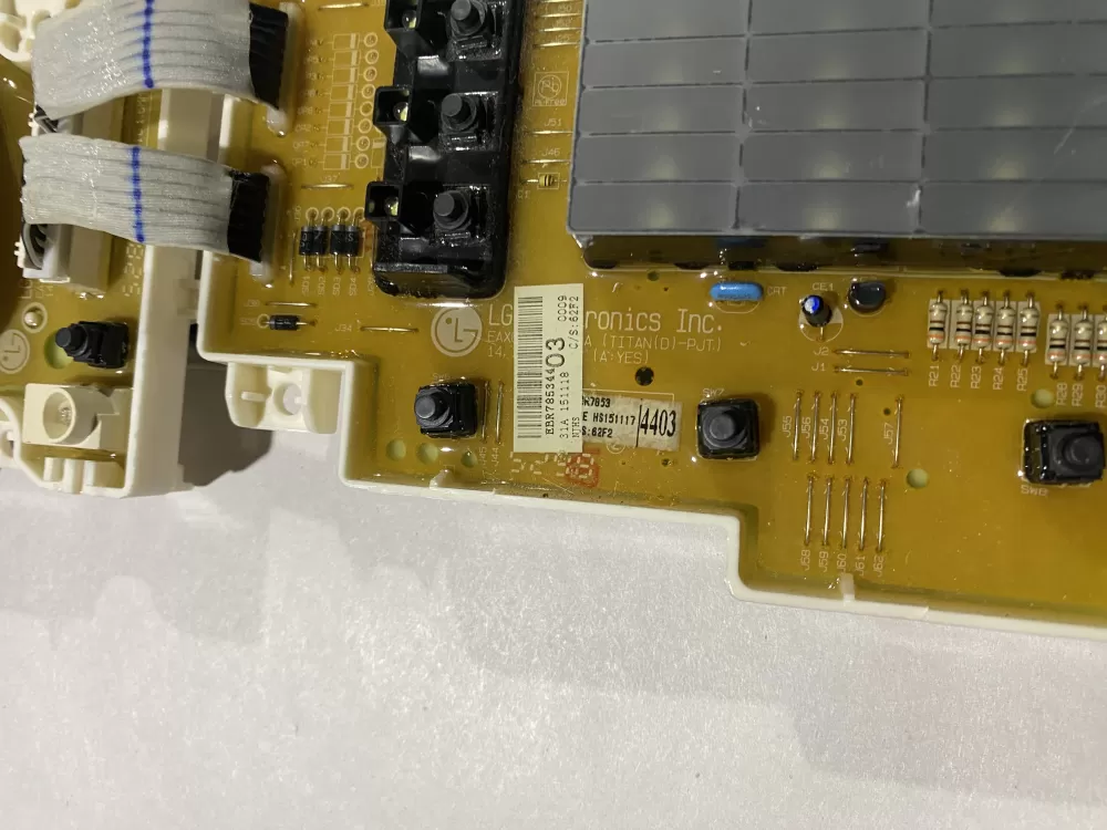 LG EBR78534403 Washer Control Board AZ144986 | BK2432