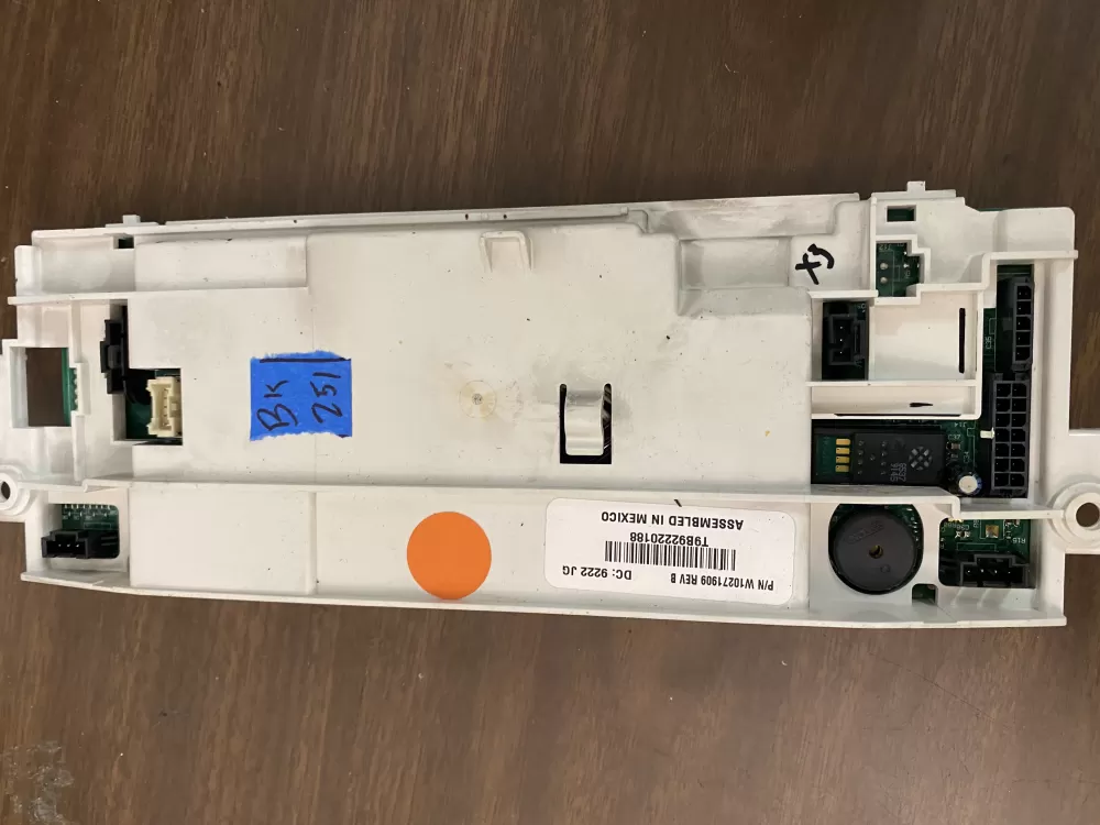 Whirlpool Electronic Control Board WPW10291949 / AP6018842 AZ30736 | BK251