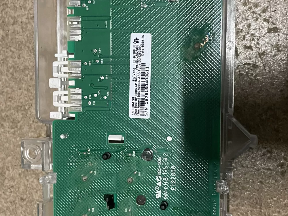 Frigidaire 136007544 A10066602 Washer Control Board Panel AZ25739 | KM100