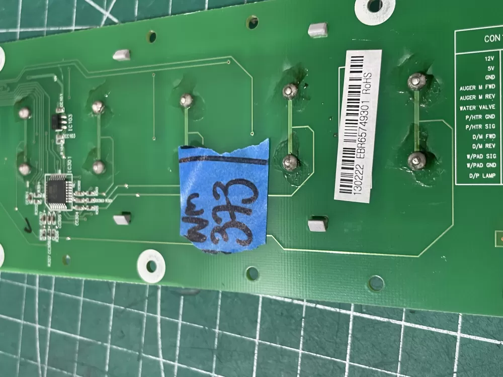 LG EBR65749301 Refrigerator Dispenser Control Board AZ192565 | Wm373