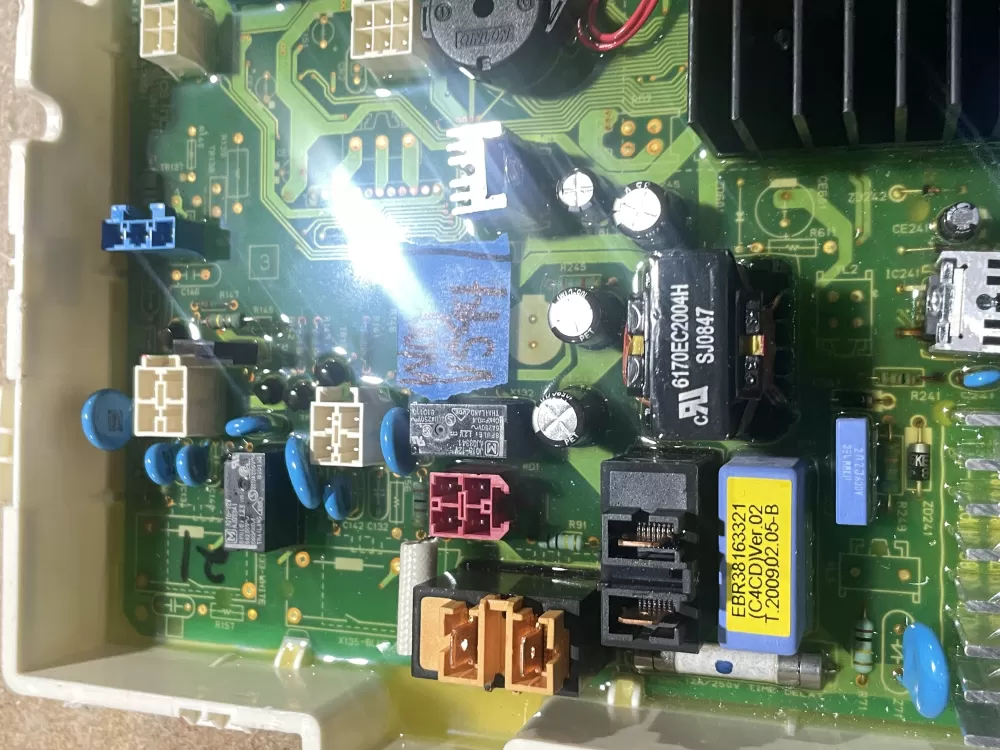 LG EAX37633802 EBR38163321 Washer Control Board AZ67675 | Wmv594