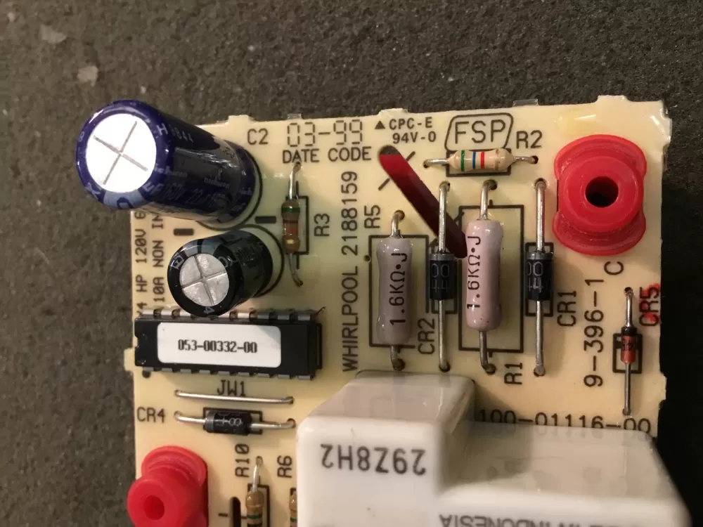 Whirlpool 4388932 2303824A Refrigerator Defrost Control Board  AZ100745 | NR133