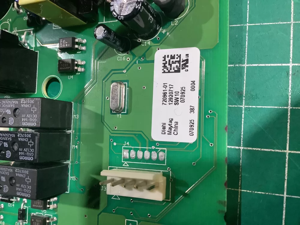 Maytag Whirlpool 12920717 720961 01 Refrigerator Control Board AZ146063 | NR2443