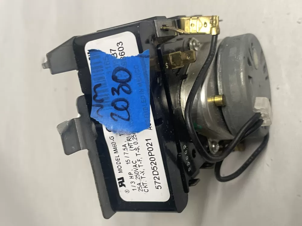 GE 572D520P021 WE4M271 Dryer Timer AZ209666 | Wm2030
