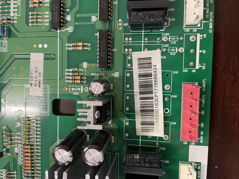 Samsung DA92-00163C Refrigerator Control Board AZ38800 | KM276