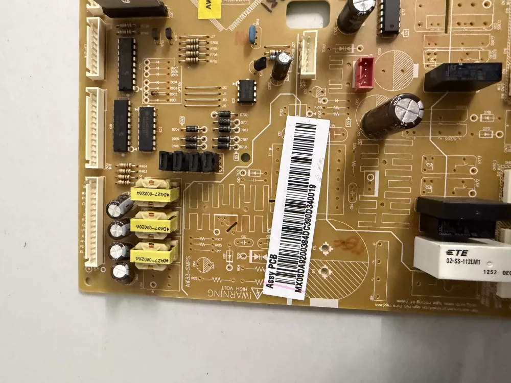 Samsung DA92 00384D Refrigerator Control Board AZ209706 | KM288
