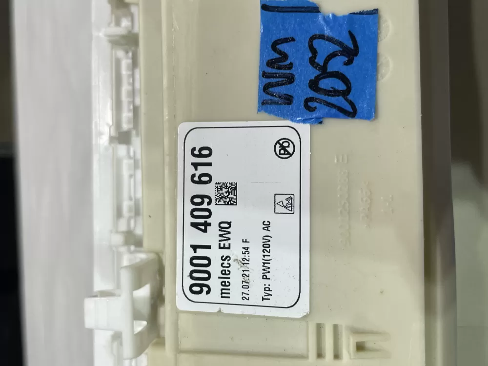 Bosch 9001 409 616 Dishwasher Control Board AZ150492 | Wm2052