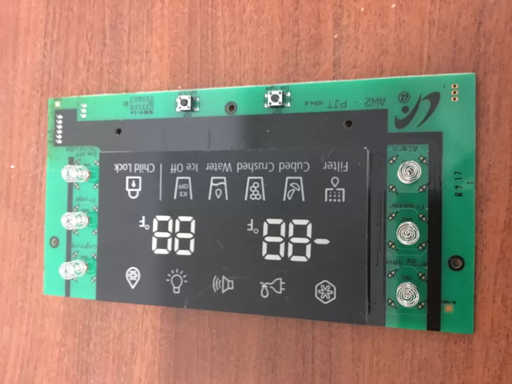 Samsung DA41-00540J Refrigerator Control Board Display AZ35380 | NR14