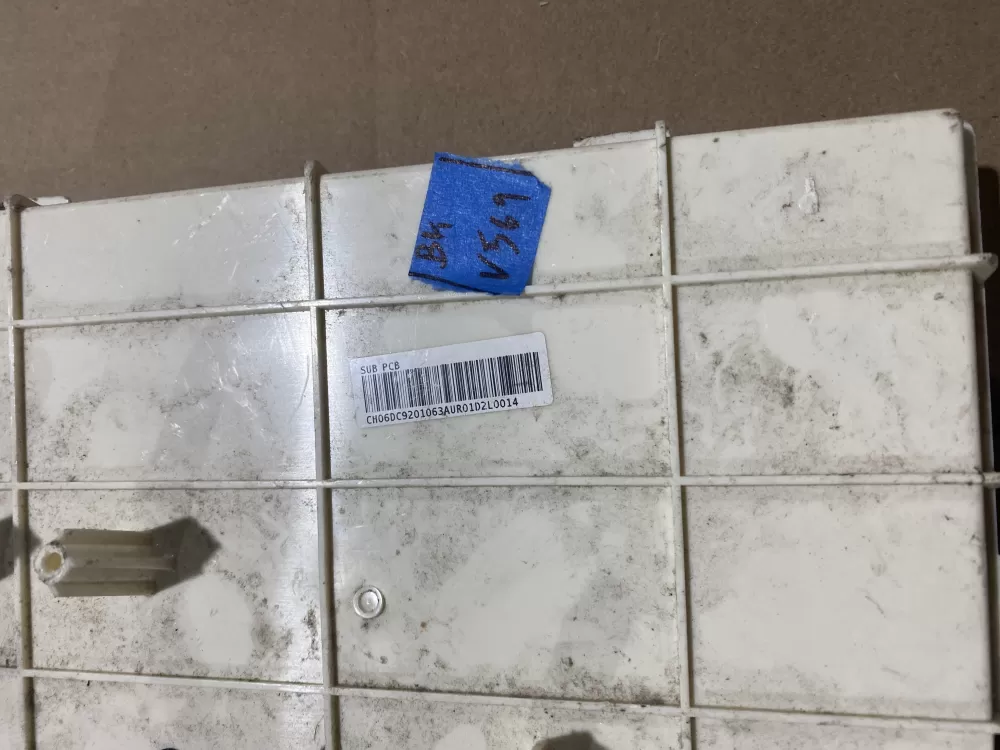 Samsung DC92 01063A DC9201063A Washer Control Board AZ63668 | BKV569