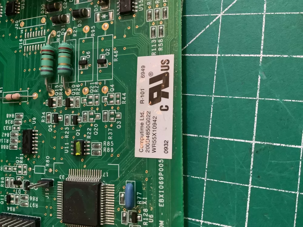 GE 200D6221G028 EBX1110P002 Refrigerator Control Board AZ152419 | NR1505