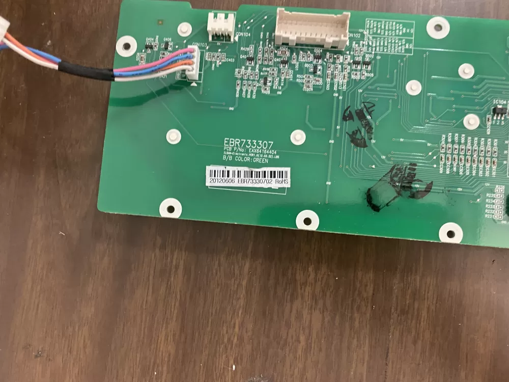 LG Kenmore Refrigerator UI Display Control Board AZ39917 | BK970