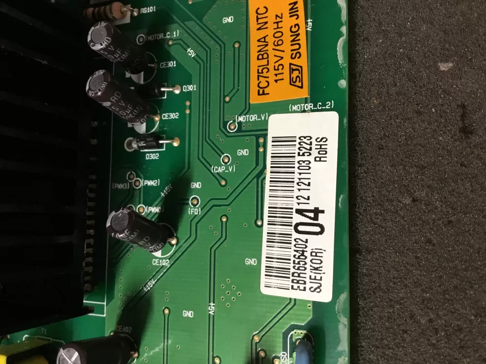 LG Kenmore AP5604149 EBR65640204 Refrigerator Control Board AZ99841 | NR90