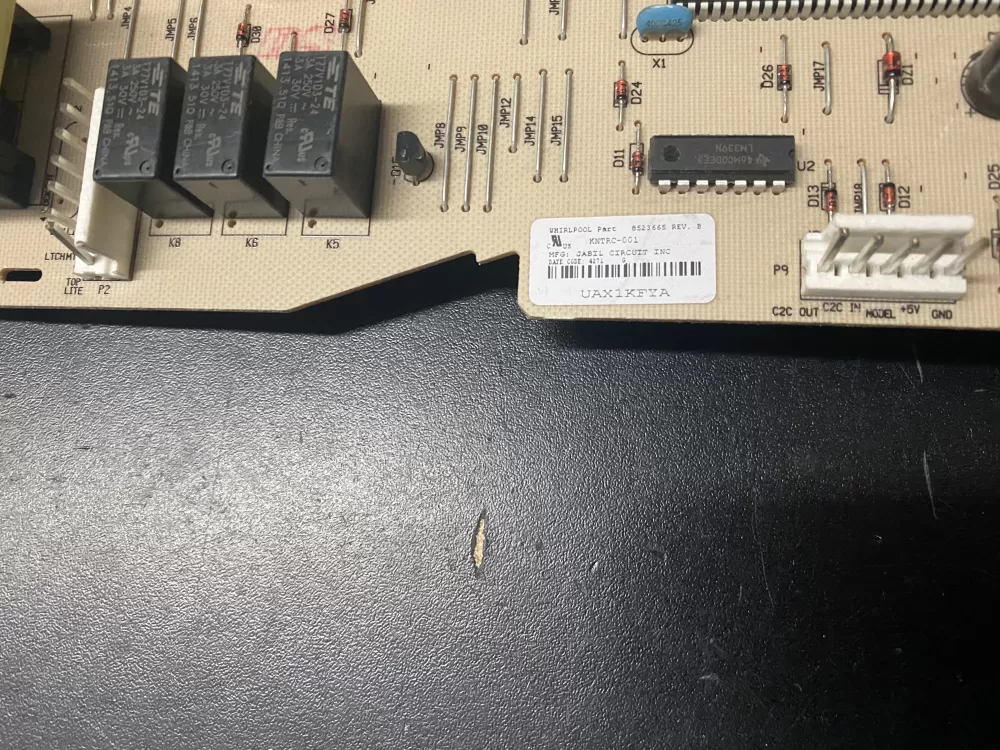 Whirlpool  Kenmore WP8523665  AP6012843  8523665  8273487  8273487R  8273488  8273627  8273639  8522442  8522442R  8522869  8523665R  938995  00N20770100  PS11746059 Range Control Board