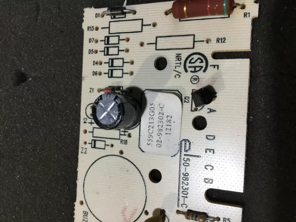 GE WE04X10103 559C213G05 Dryer Control Board AZ75685 | NR1920