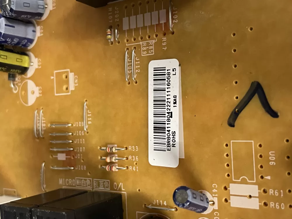 LG Kenmore EBR80411804 AP7223334 Microwave Control Board Panel AZ216095 | Wm939