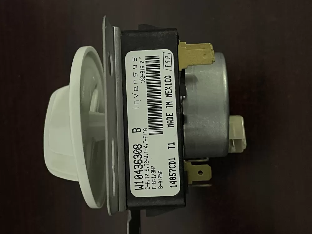 Maytag  Amana  Admiral  Roper AP6003908 W10436308 W10745655 W10857612VP W10857612 PS11731366 Dryer Timer