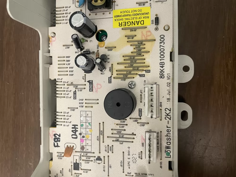 GE 175D4489G004 WH42X10486 Washer Control Board AZ96550 | KMV551
