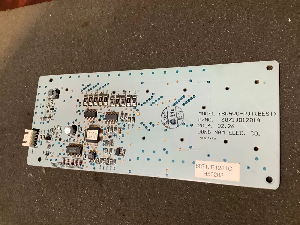 LG 6871JB1281C Refrigerator Control Board Dispenser AZ115472 | NR2148