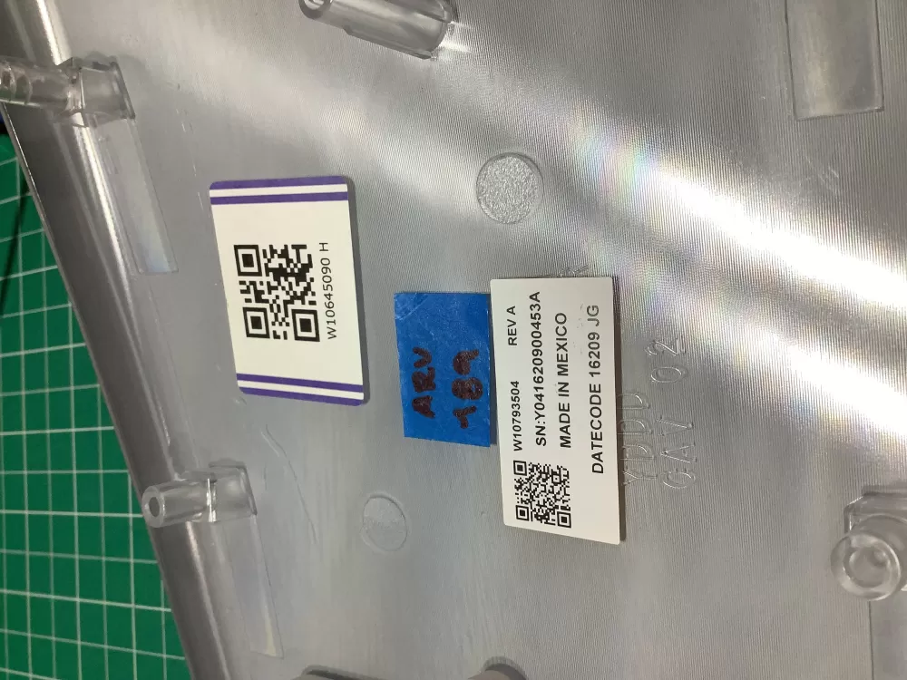 Whirlpool Kenmore W10793504 Dryer Control Panel AZ183362 | ARV189