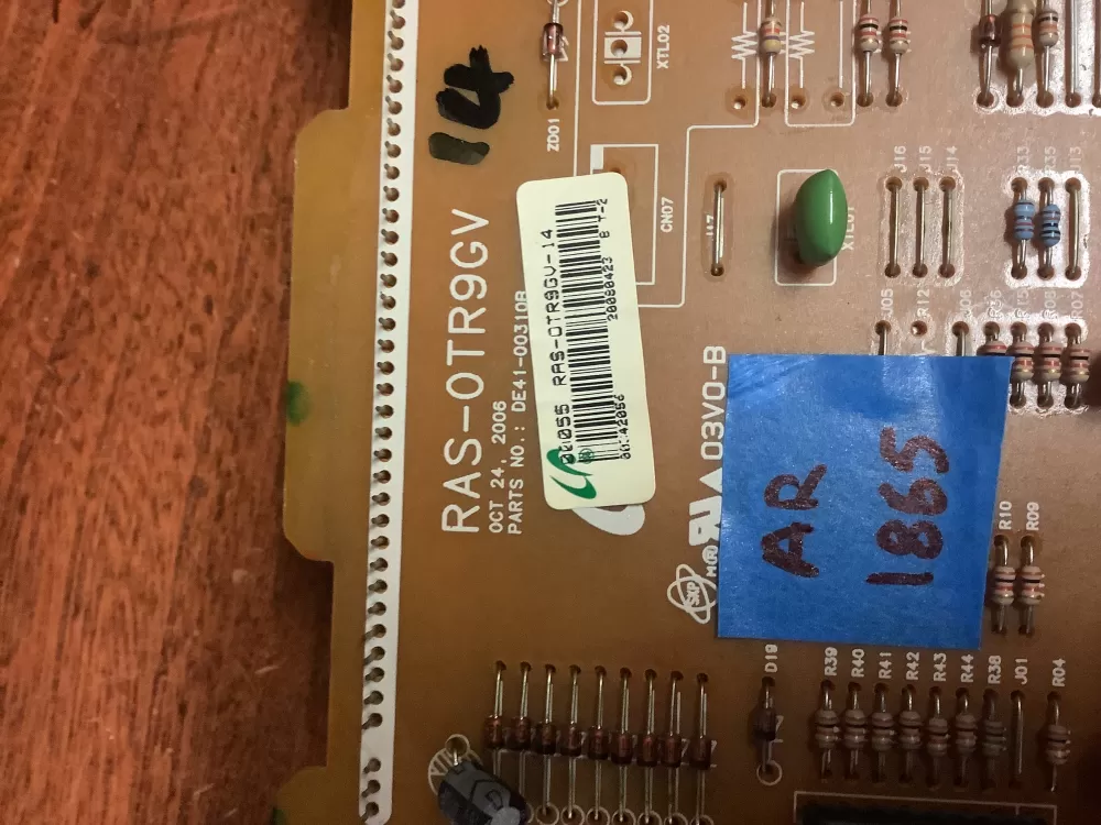 GE Wb27x10874 De41 00310b Microwave Control Board AZ195666 | AR1865