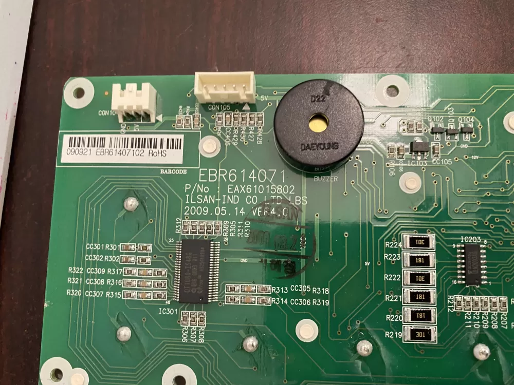 LG  Kenmore EBR61407102 AP4672004 Refrigerator UI Control Board AZ37115 | BK370