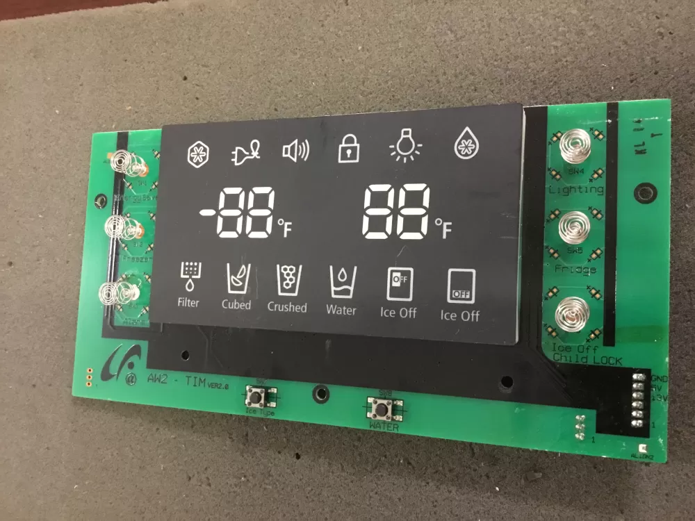 Samsung DA41-00623A Refrigerator Control Board Dispenser