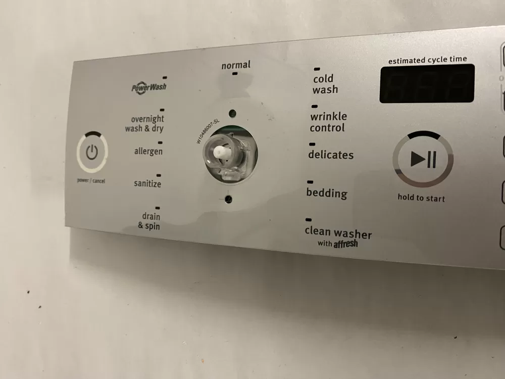 Maytag W10491026 Washer Control Board Console Panel AZ188405 | BKV866