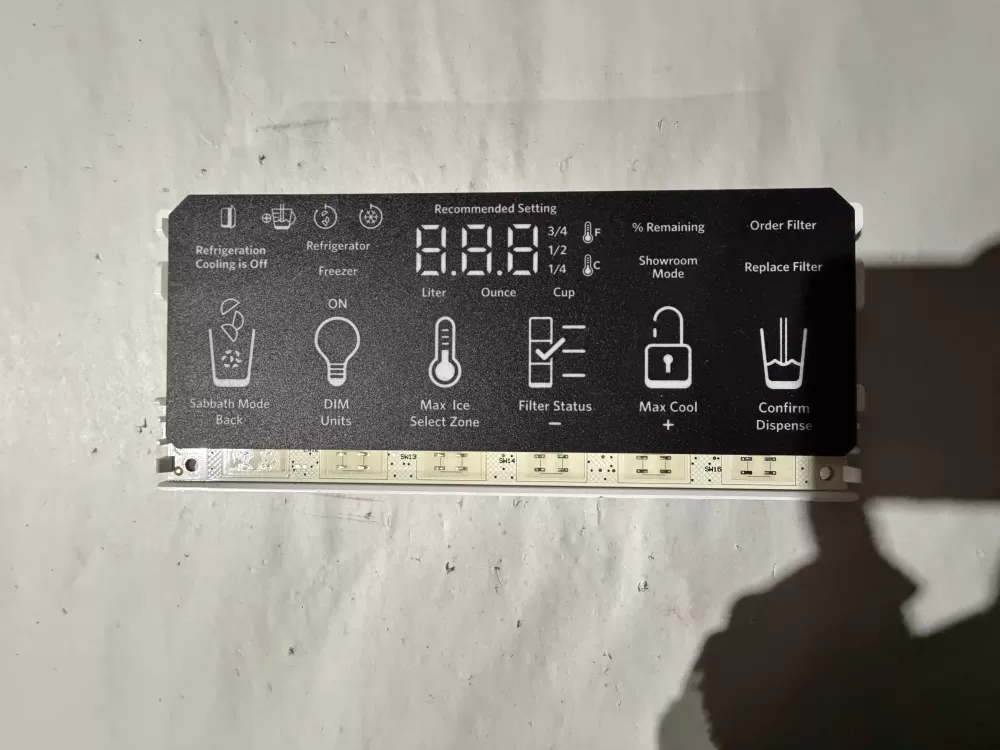 KitchenAid W10761088 W10807858 W10845523 W10845525 W11093697 W11089931 PS12070712 Refrigerator Control Board