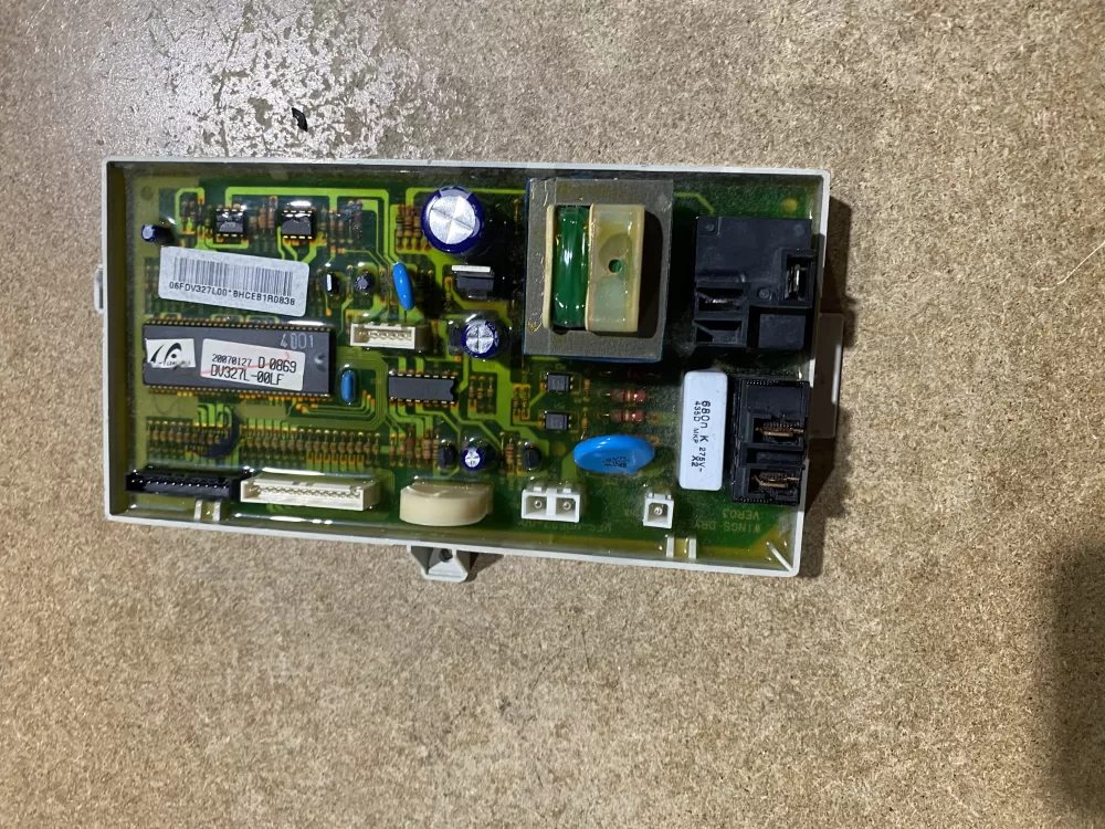 Samsung MFS-MDE27-00 DC41-00027A Dryer Control Board AZ65854 | BK2117