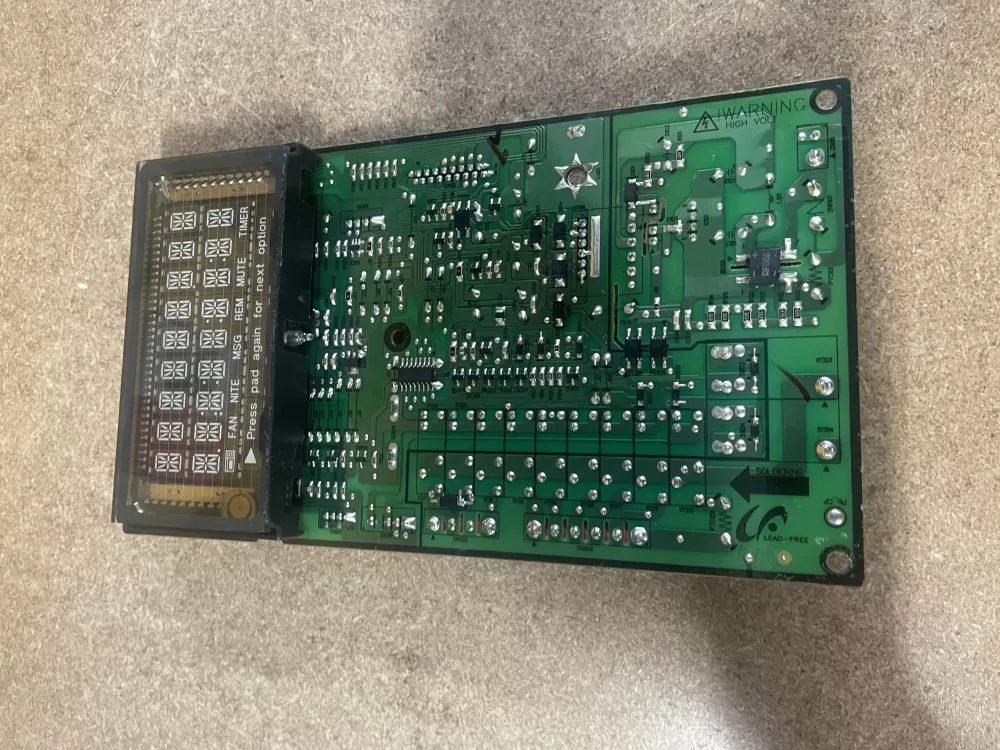 Samsung DE92-03560A Microwave Control Board AZ21712 | KM1215