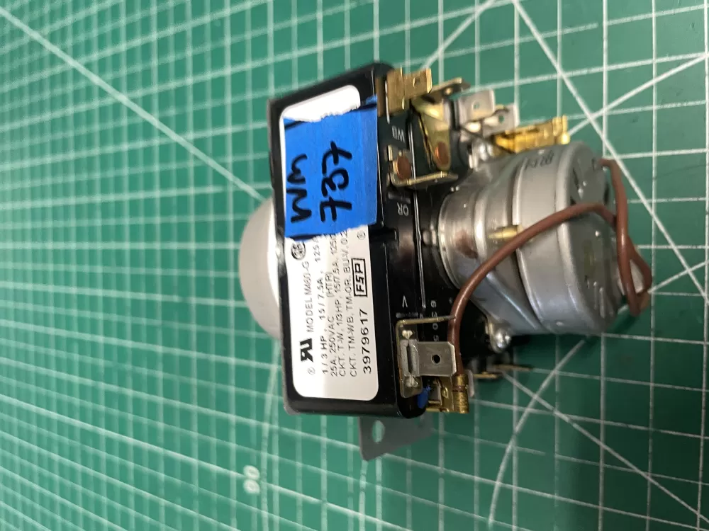 Whirlpool Maytag Roper Amana WP3979617 AP6009055 Dryer Timer AZ211587 | Wm737