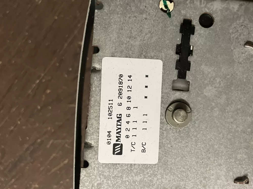Maytag 6 2091870 Washer Timer AZ43746 | Wm1455