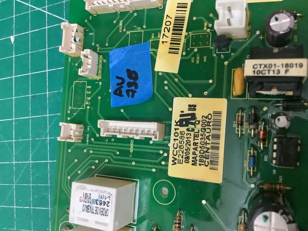 GE 189D5035G002 WH12X20274 Washer Control Board AZ226459 | ARV738