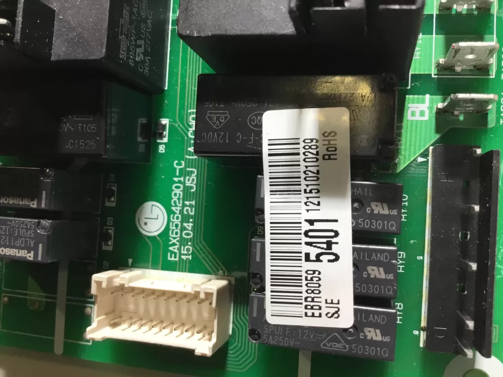 LG EBR80595401 Range Control Board AZ44072 | NR1758