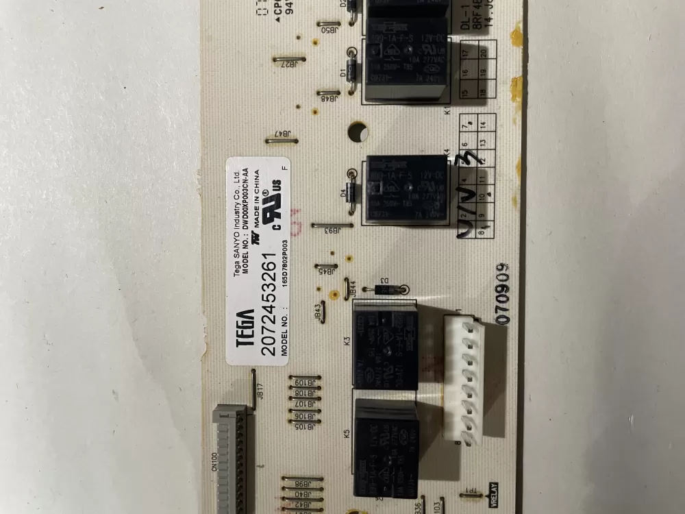 GE Power Dishwasher Control Board 165D7802P003 WD21X10247 AZ202854 | KM2689